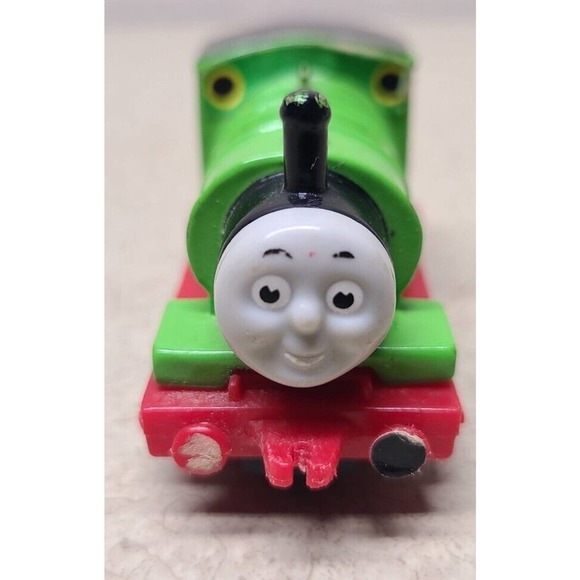 Thomas the Train Ertl Percy Vintage 1987 Friends Diecast Tank Engine Rare #6 - Picture 2 of 7